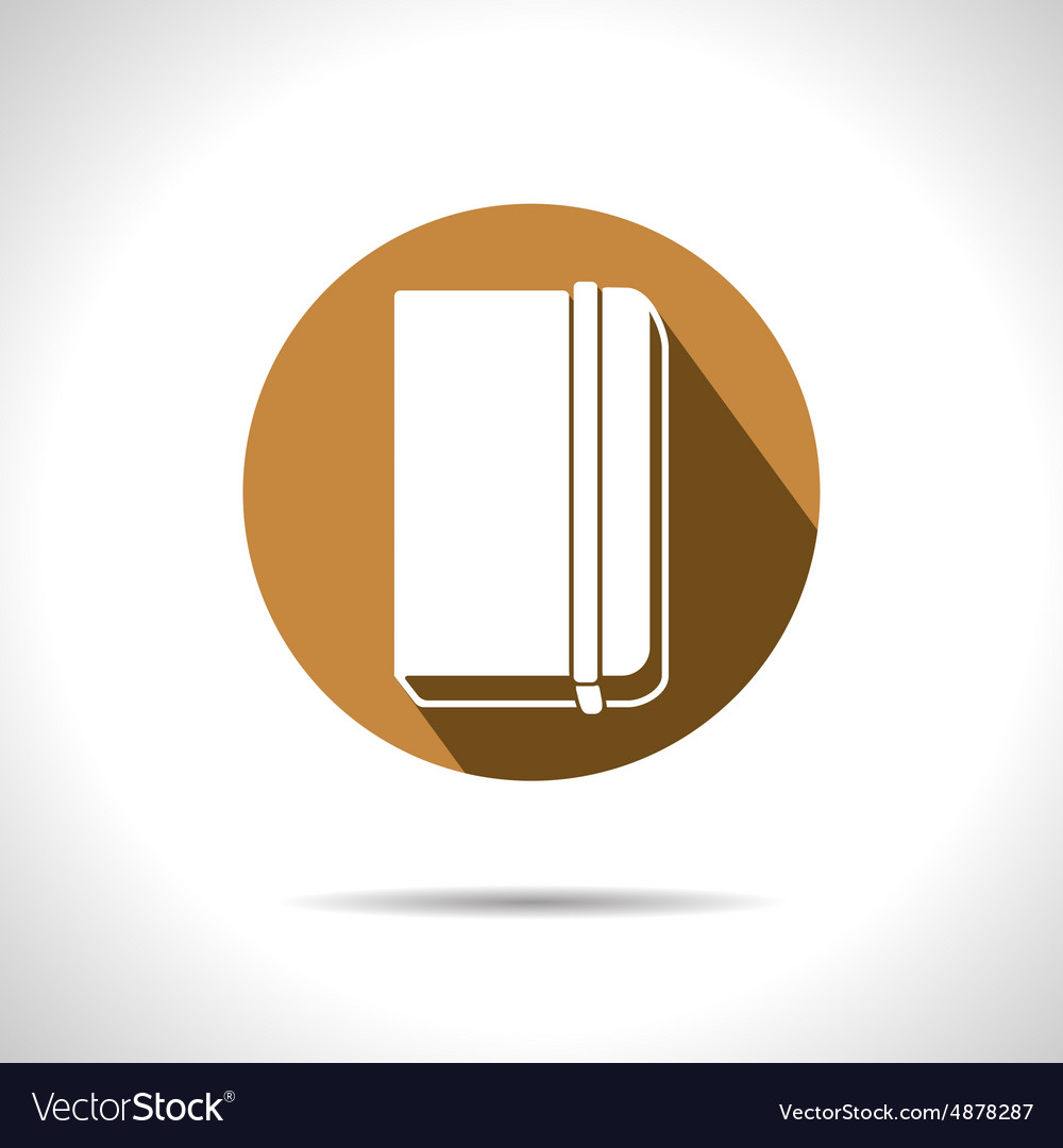 Notebook icon eps10