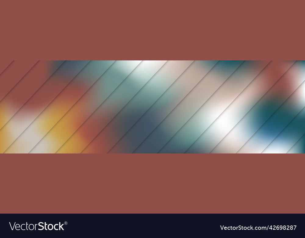 Panoramic abstract web background colorful vector image Panoramic abstract web background colorful