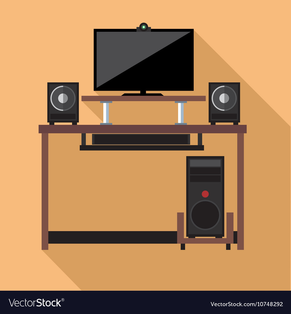 Digital pc computer with monitors