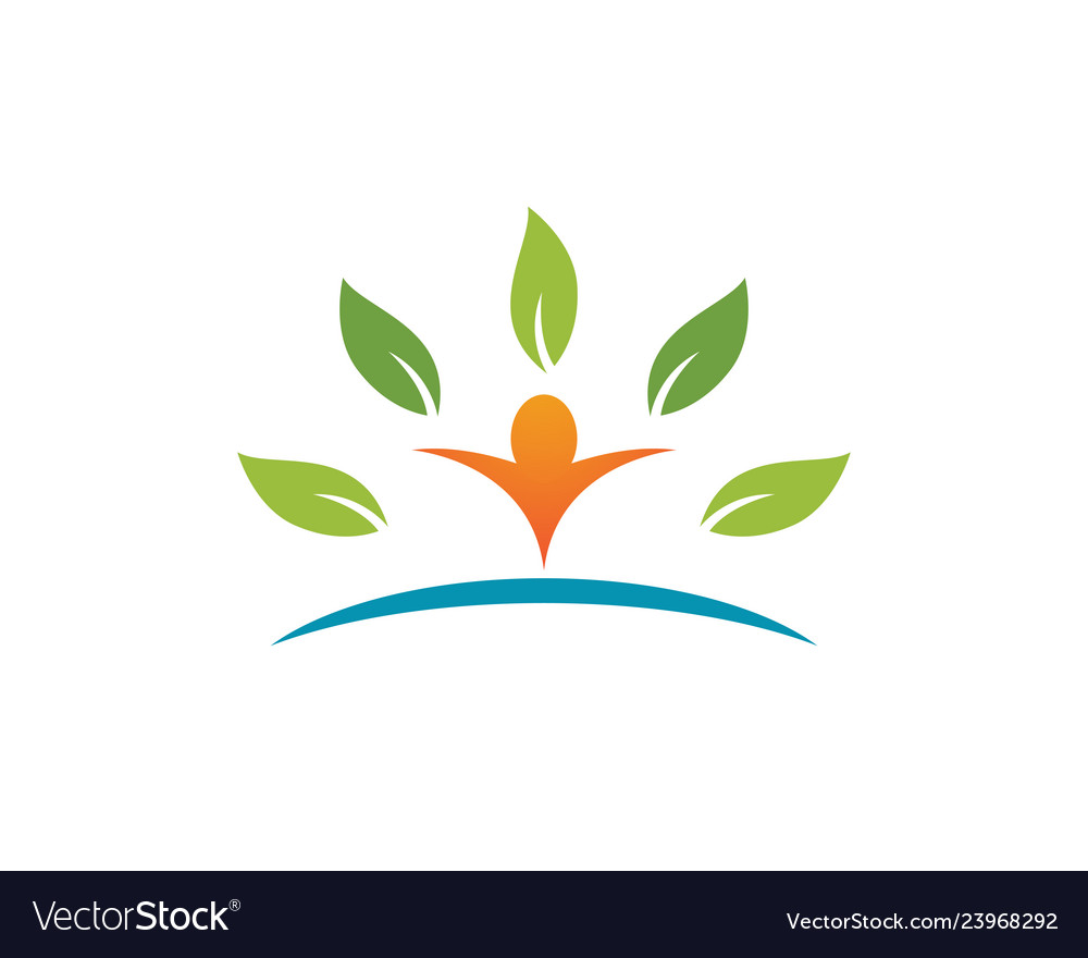 Menschliche Figur Logo - Joyful Bewegung