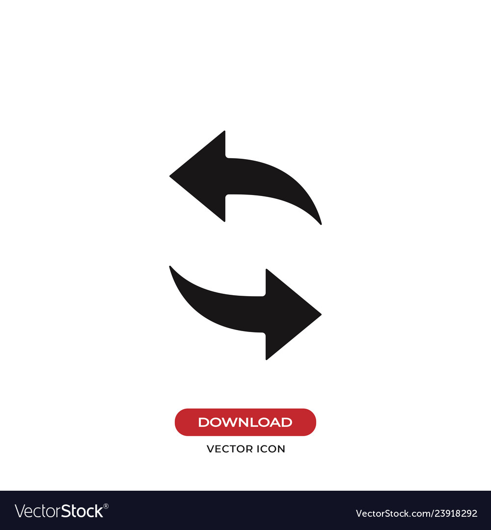 Refresh reload icon vector image Refresh reload icon
