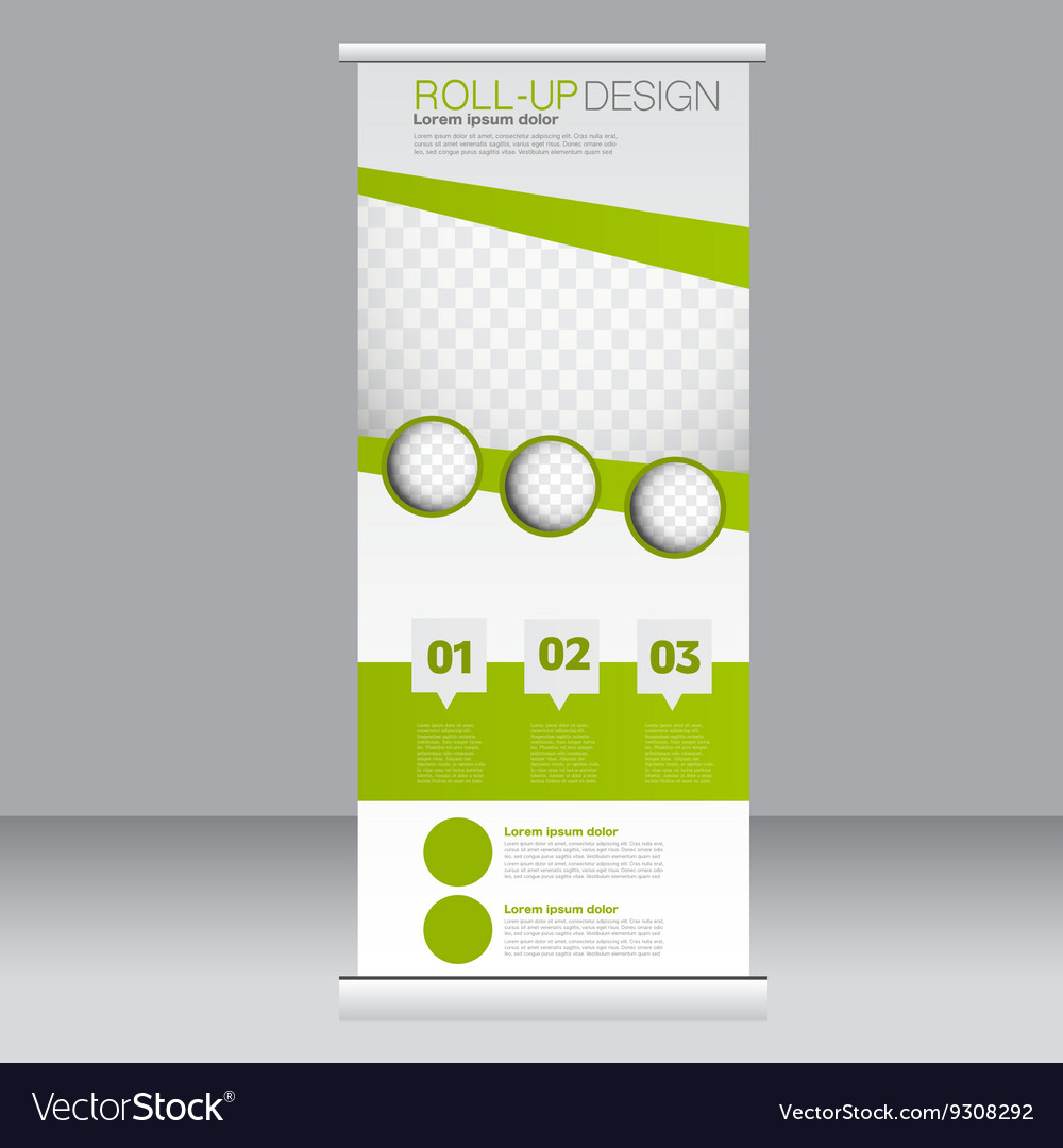 Roll Up Banner Stand Vorlage