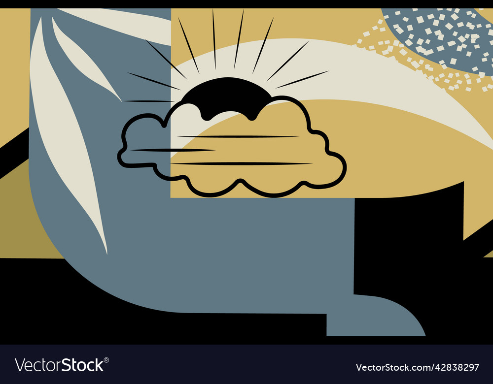 Abstract background withe various lines andfiguras vector image Abstract background withe various lines andfiguras
