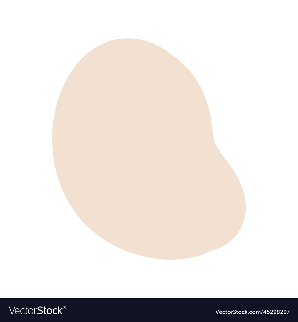 Abstrakte boho zufällige blob Formen einfache Hand vector image Abstrakte boho zufällige blob Formen einfache Hand