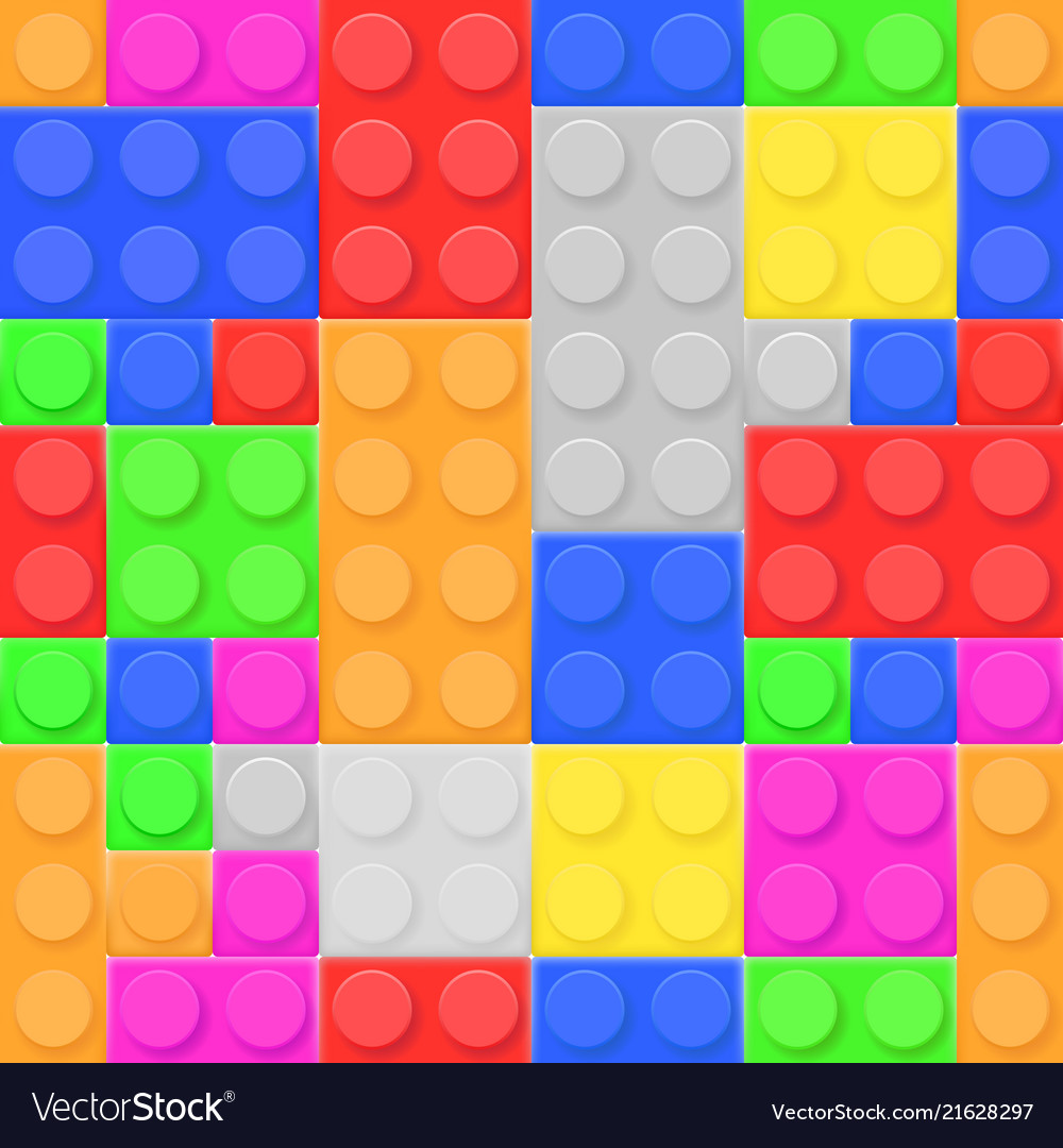 Colorful Building Blocks Pattern