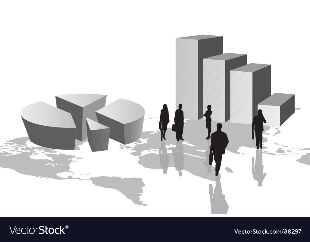 Graph figures Royalty Free Vector Image - VectorStock