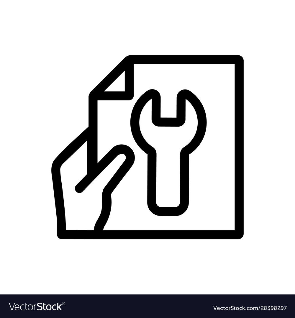 Instruction Guide Icon Set