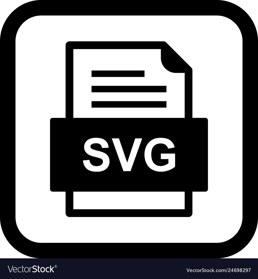 Svg file document icon