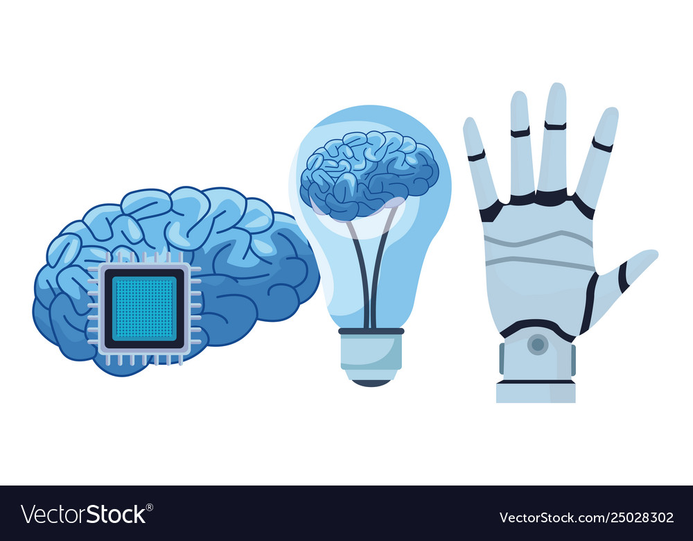 Brain into a light bulb and microchip