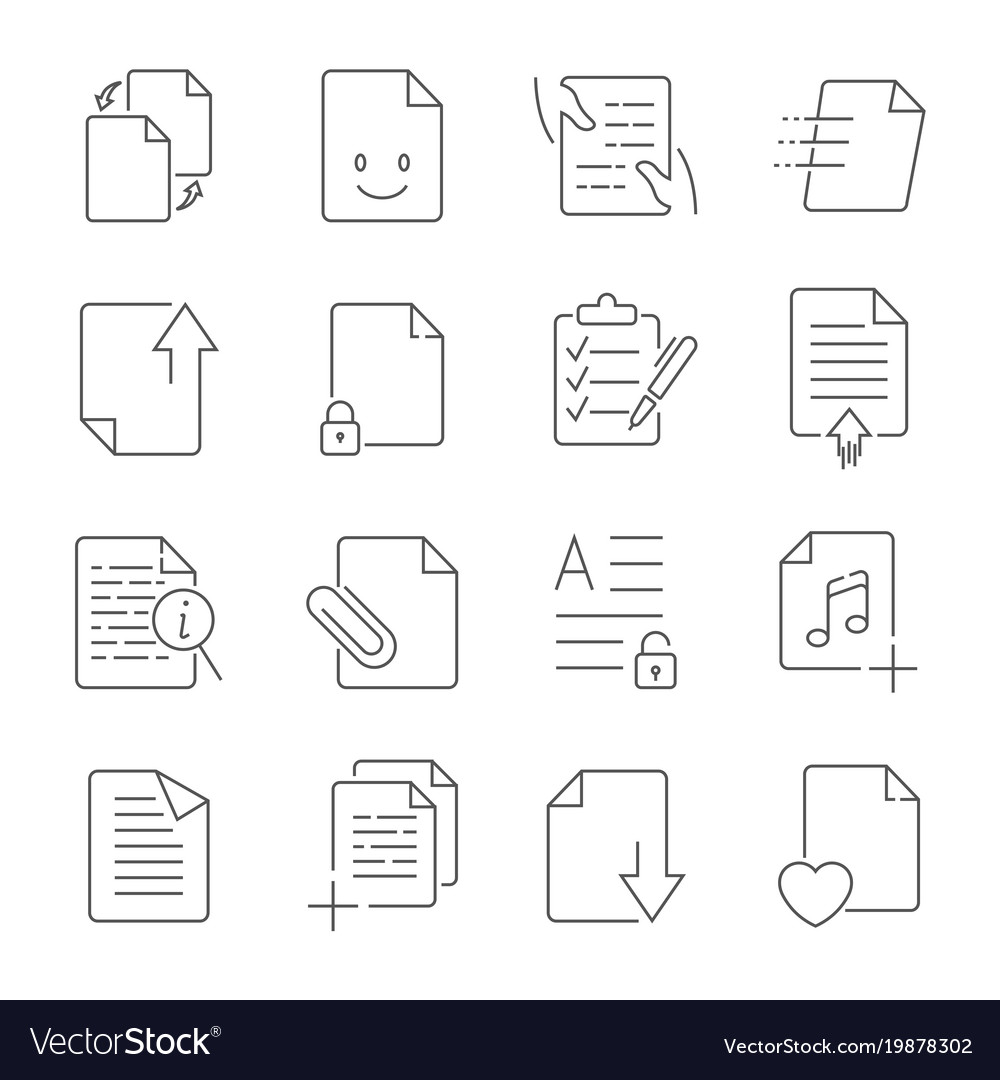 Simple set of document flow management line