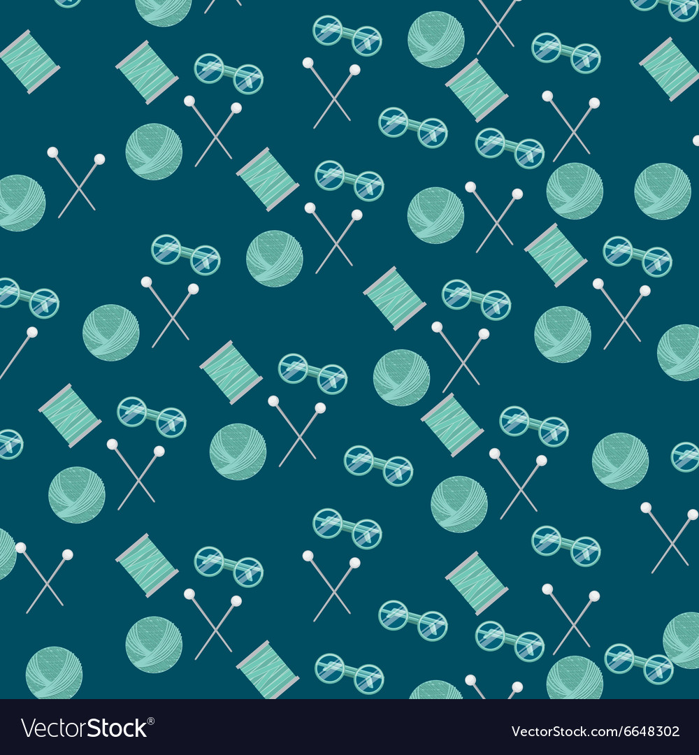 Stitching and wool pattern