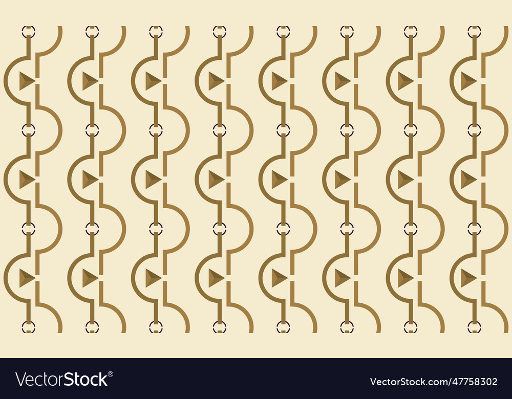 Webseamless abstract chain pattern tringles vector image Webseamless abstract chain pattern tringles