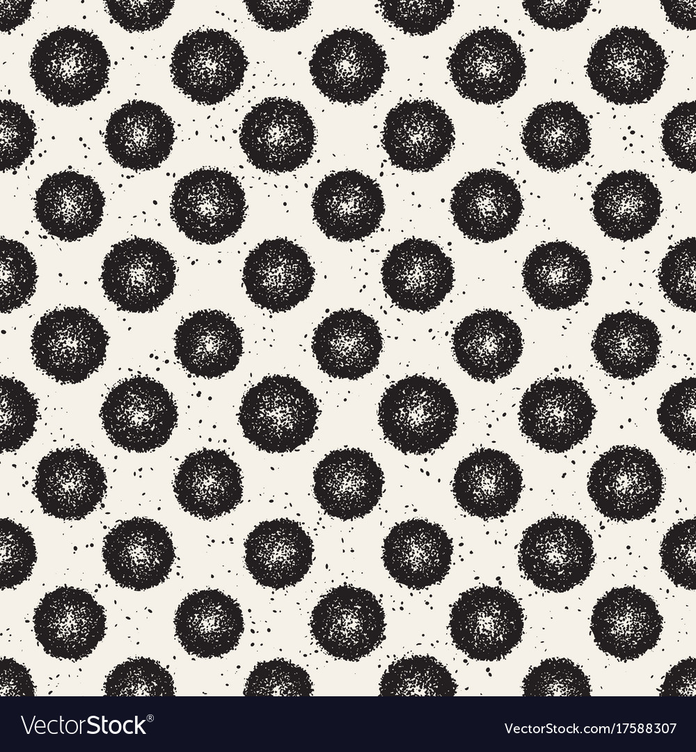 Grungy pattern with scattered circle shapes