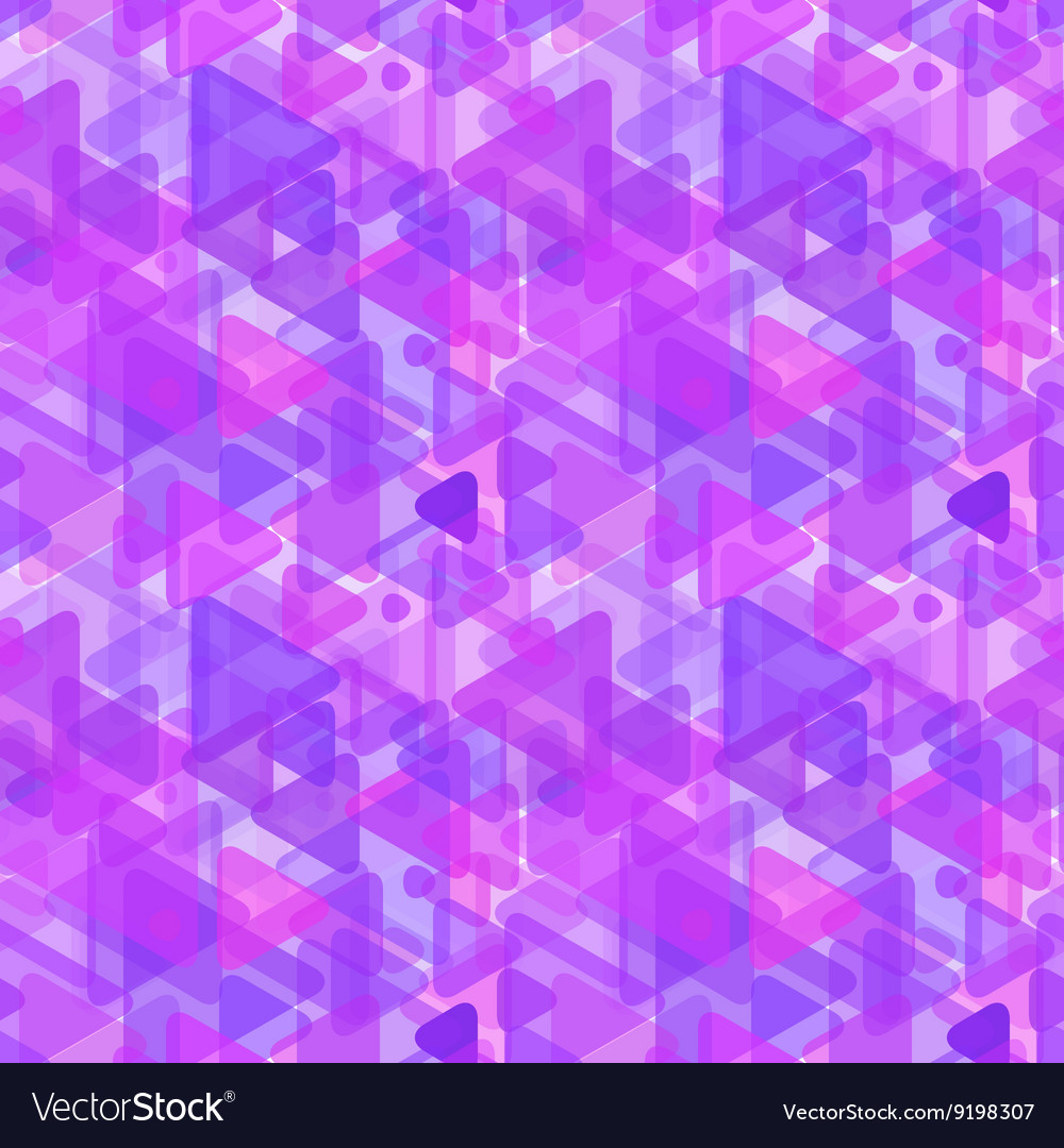 Purple Shape Abstract Pattern