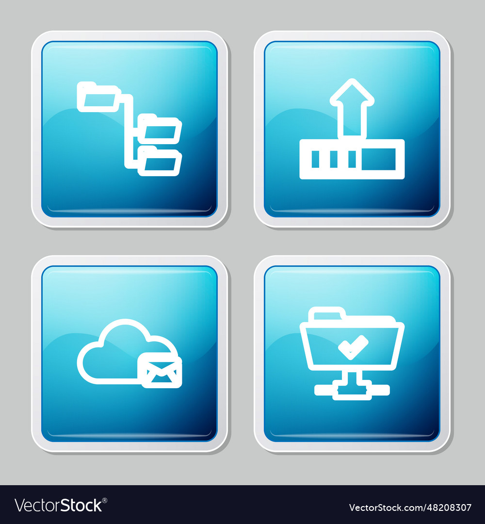 Set line folder tree loading cloud mail server