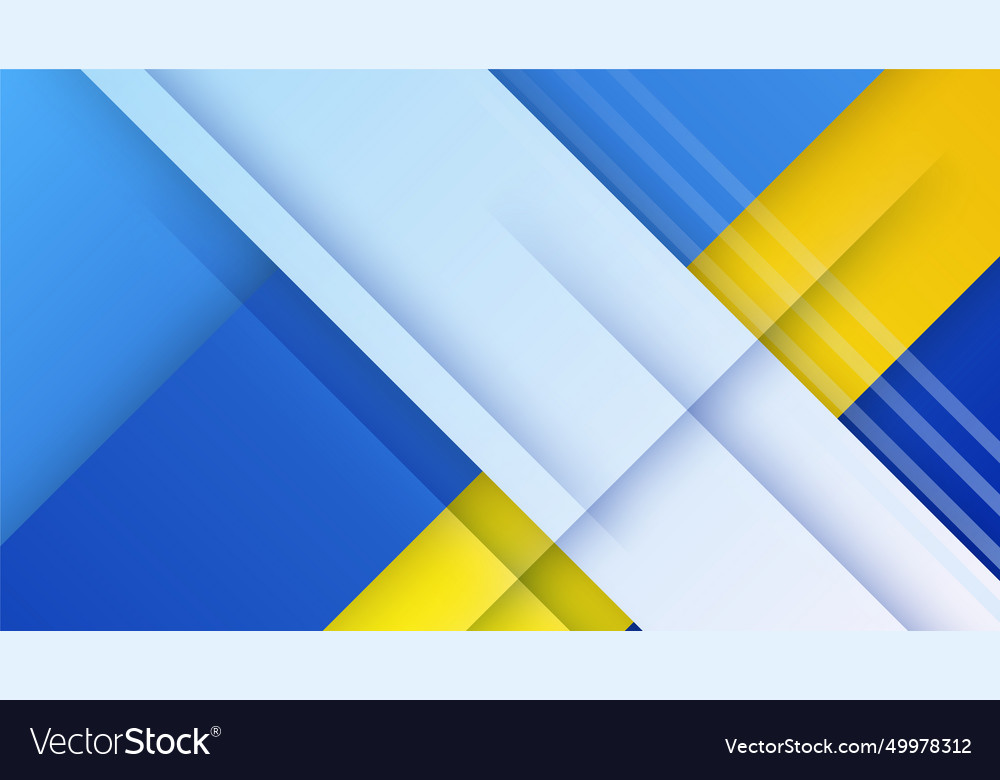 Abstract dynamic blue and yellow orange gradient