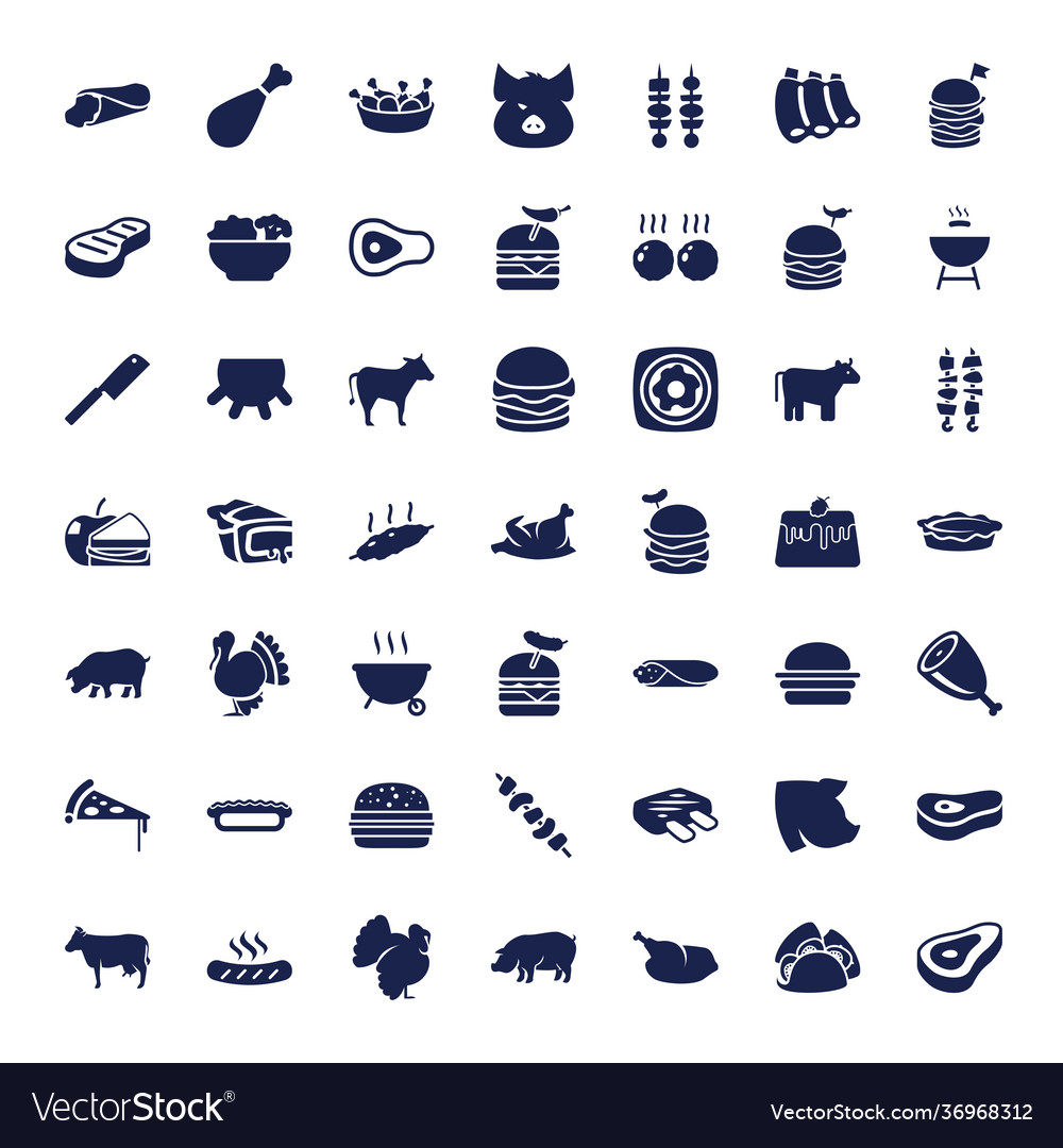 Meat icons