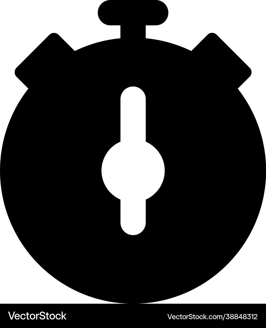 Stopwatch Royalty Free Vector Image - VectorStock