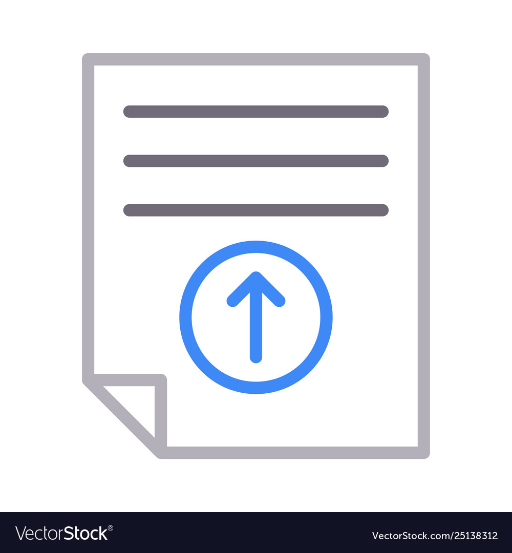 Upload file vector image Upload file