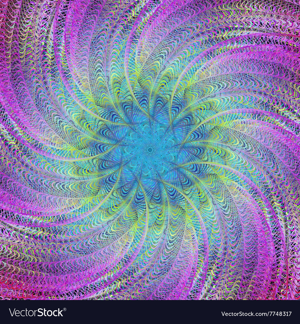 Abstract computer generated digital graphic design
