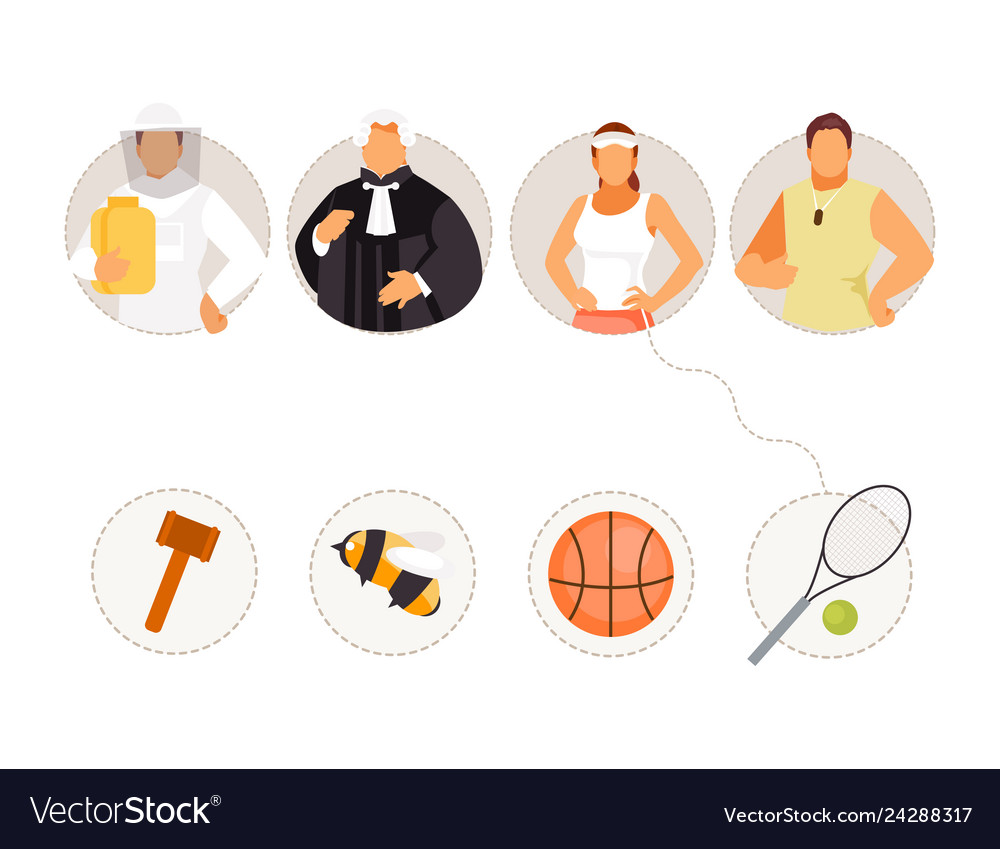 Kids Professions & Objects Game