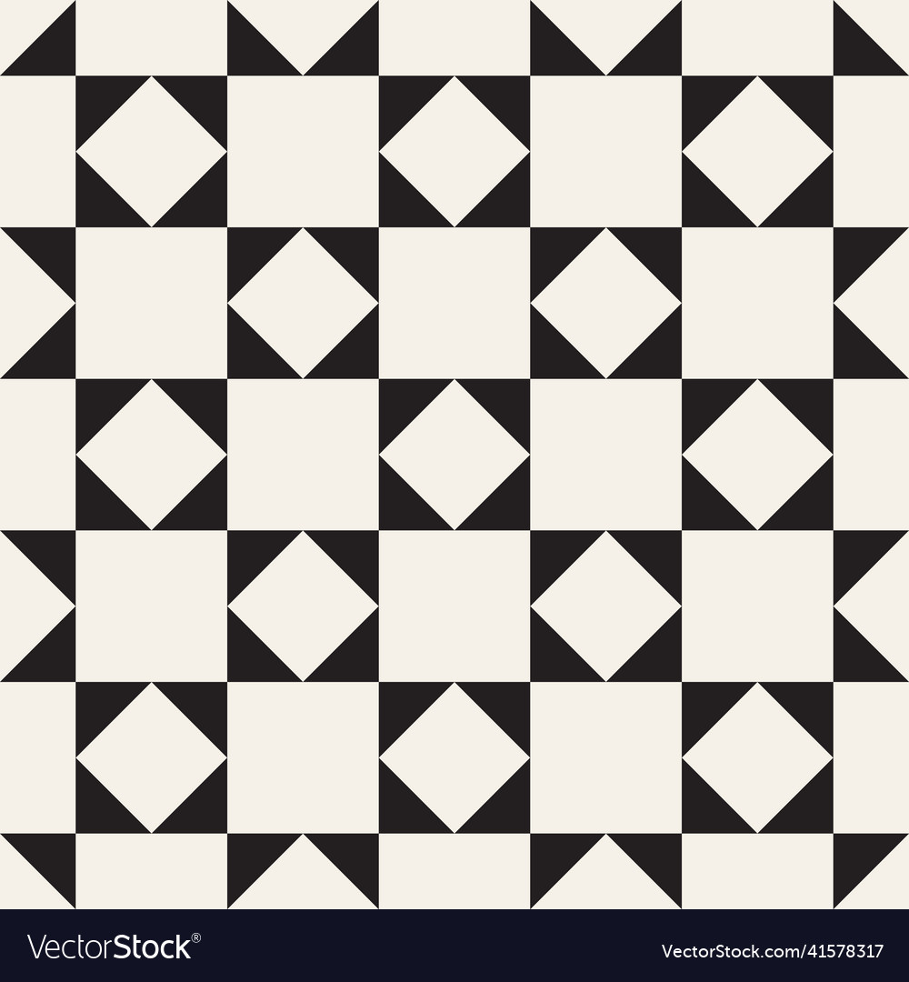 Seamless pattern repeating geometric elements vector image Seamless pattern repeating geometric elements