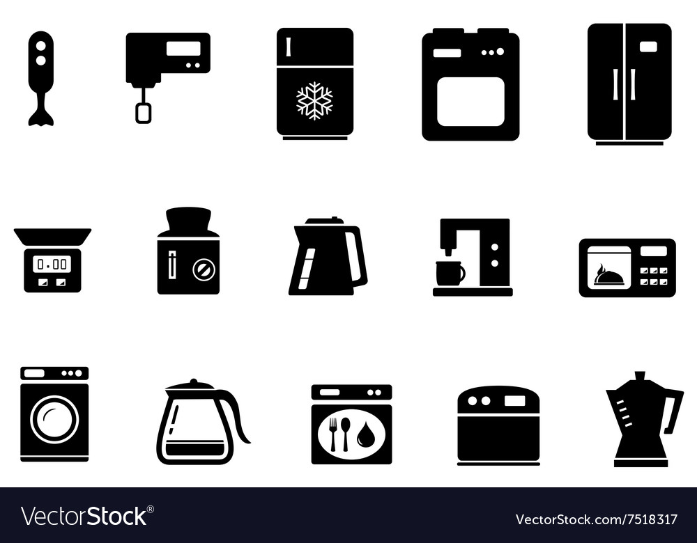 Set of kitchenware Royalty Free Vector Image - VectorStock