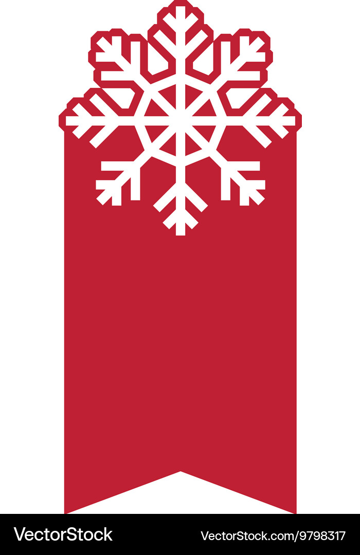 Snowflake icon Winter design graphic Royalty Free Vector