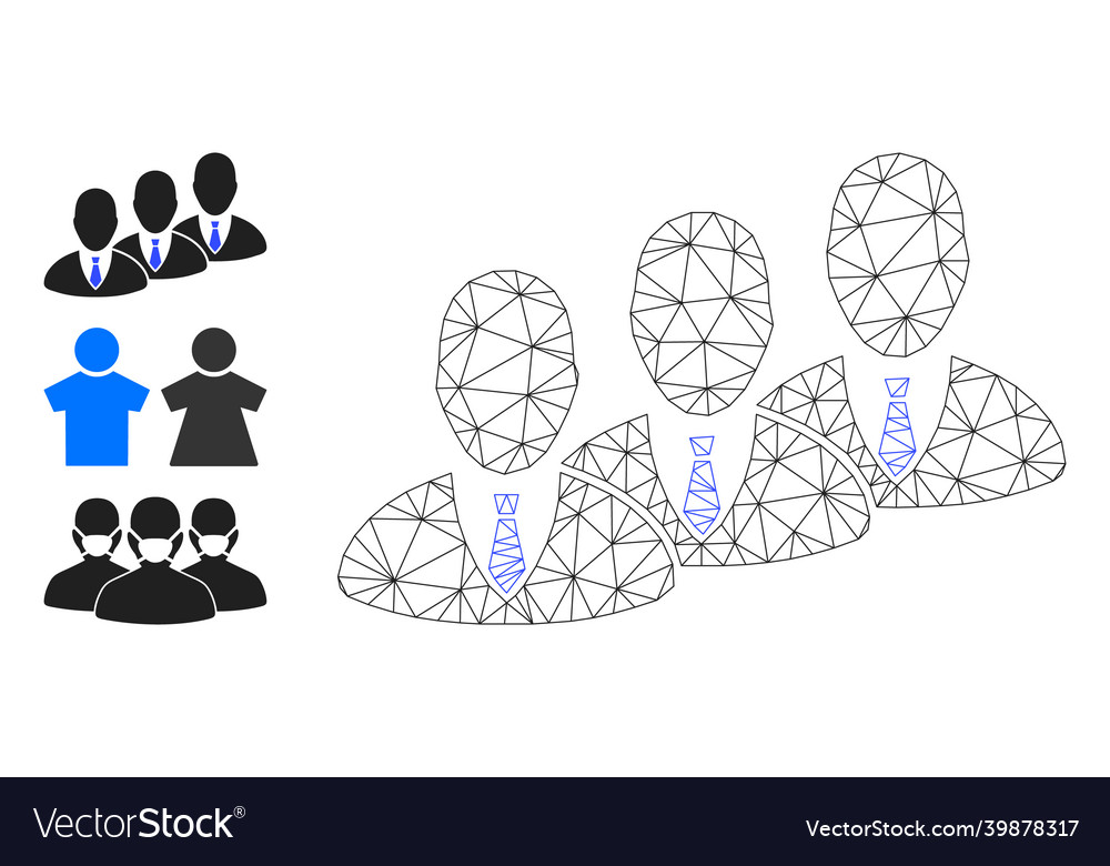 Web network manager team icon and original vector image Web network manager team icon and original
