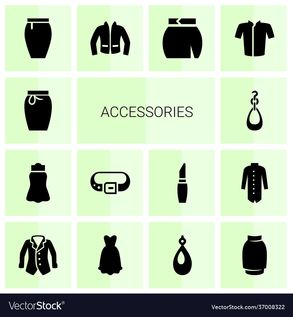 Accessories icons