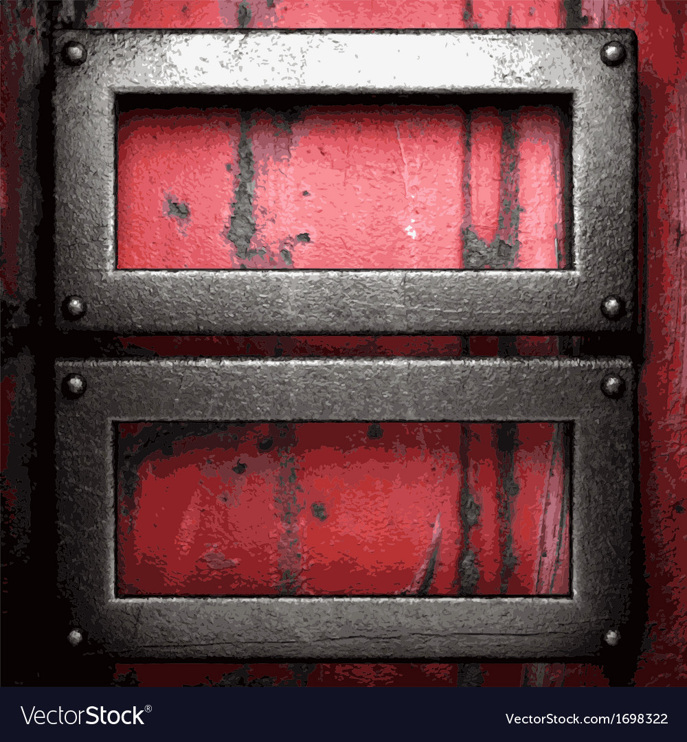 Old metal background Royalty Free Vector Image