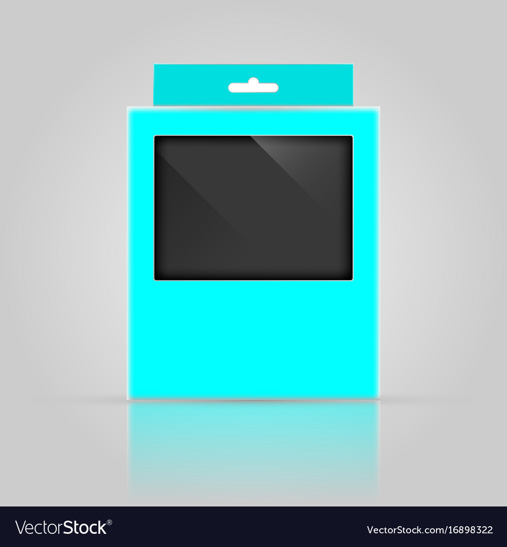 Packaging box mock-up design