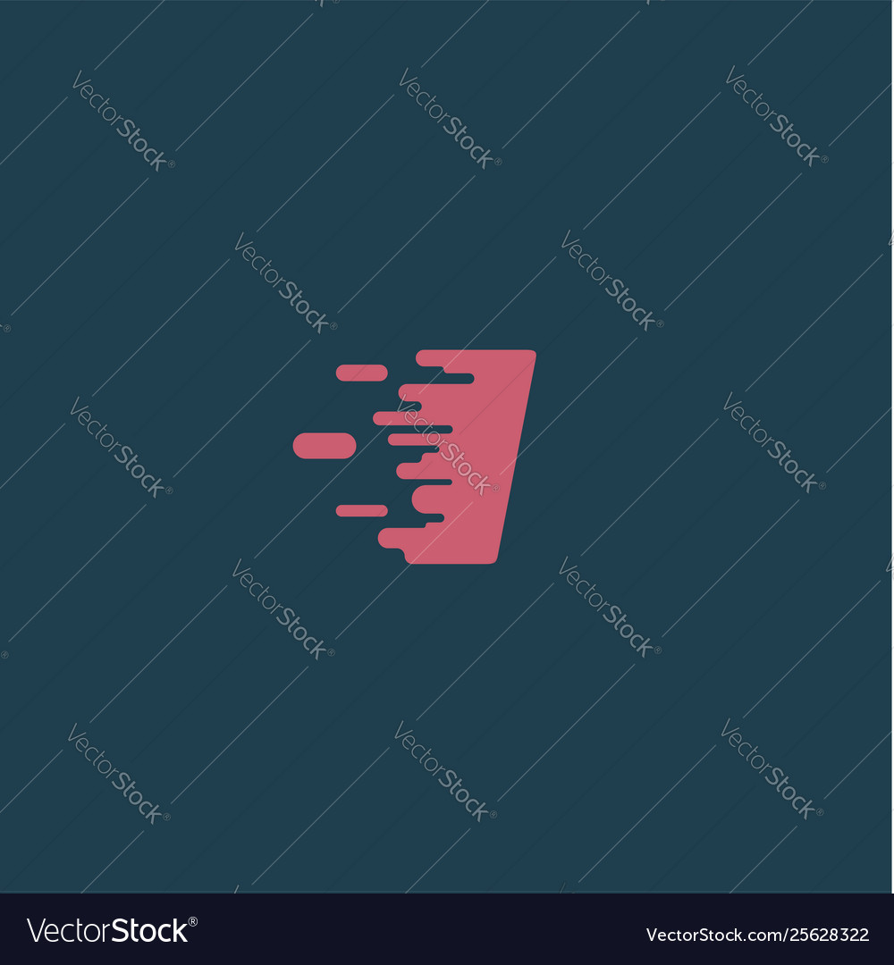 Rush character from a typeset vector image Rush character from a typeset