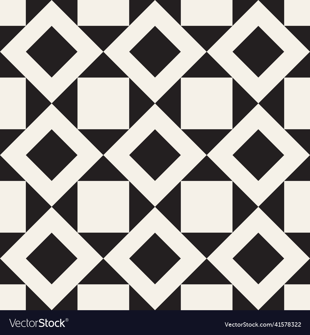 Seamless pattern repeating geometric elements