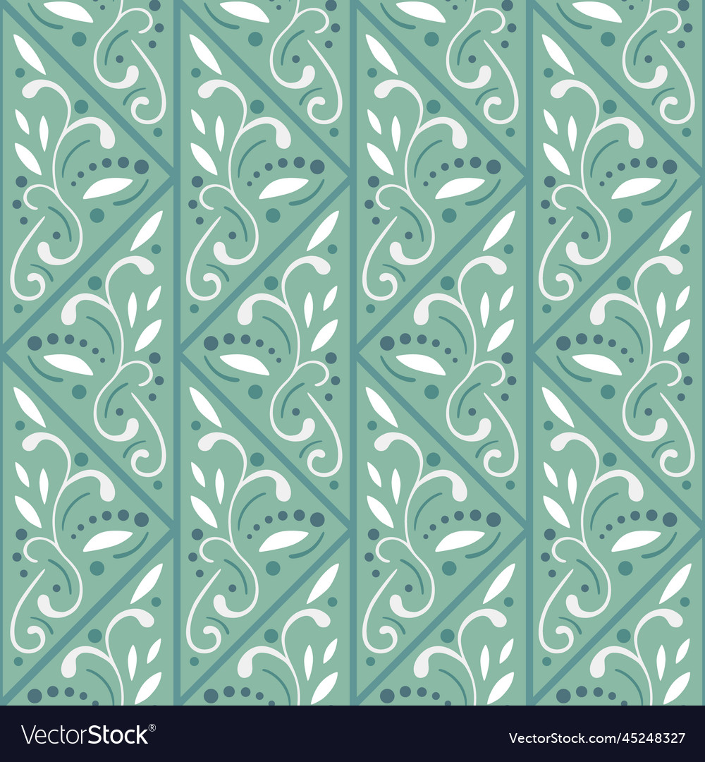 Abstract seamless pattern with openwork ornament vector image Abstract seamless pattern with openwork ornament