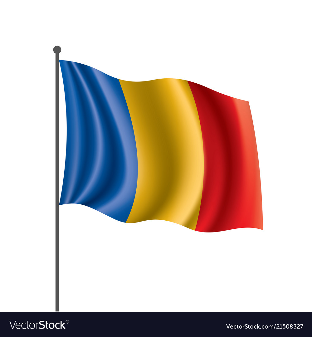 Chad flag Royalty Free Vector Image - VectorStock