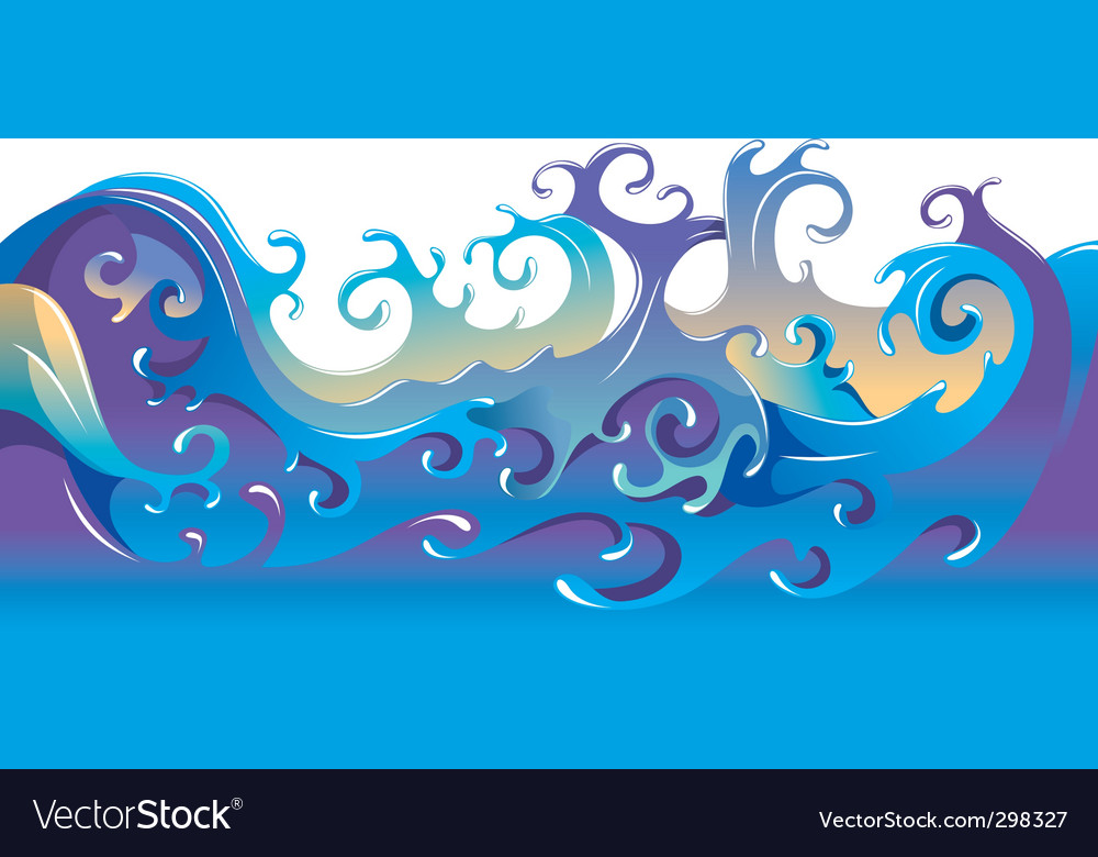 Dynamic Ocean Waves Background