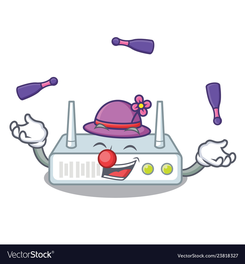 Juggling Router - Clown Theme