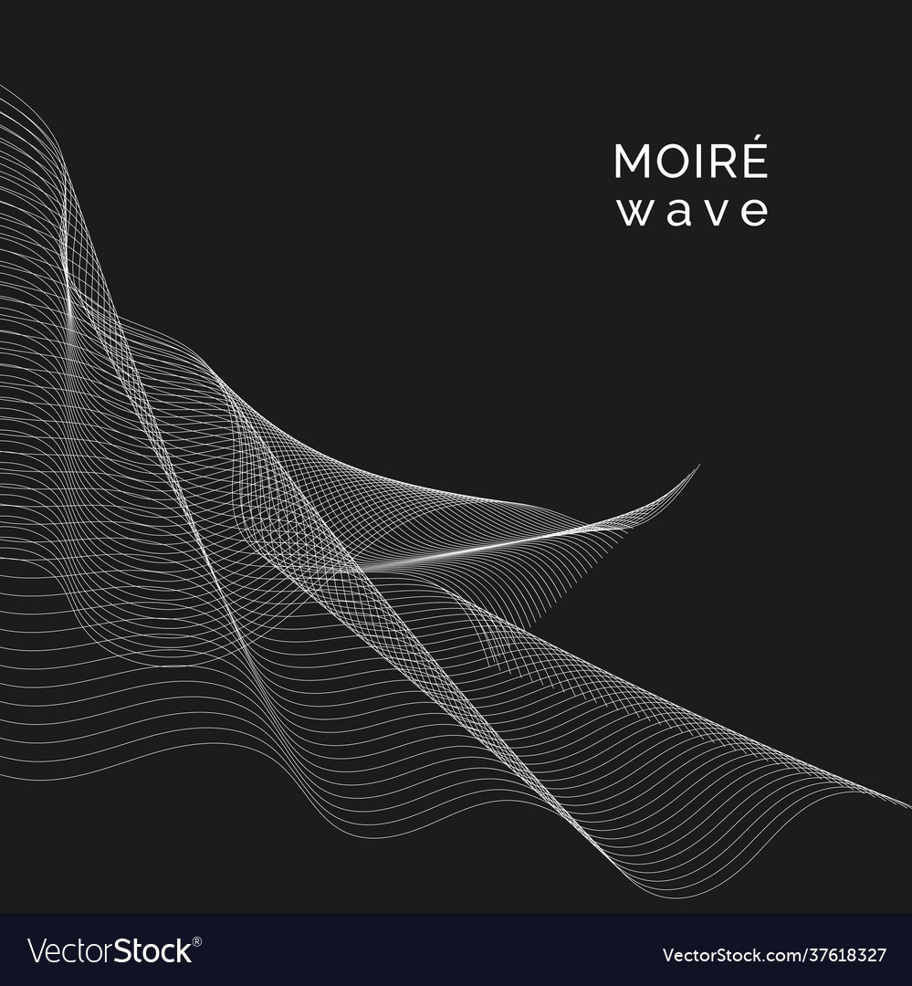 Moir pattern background