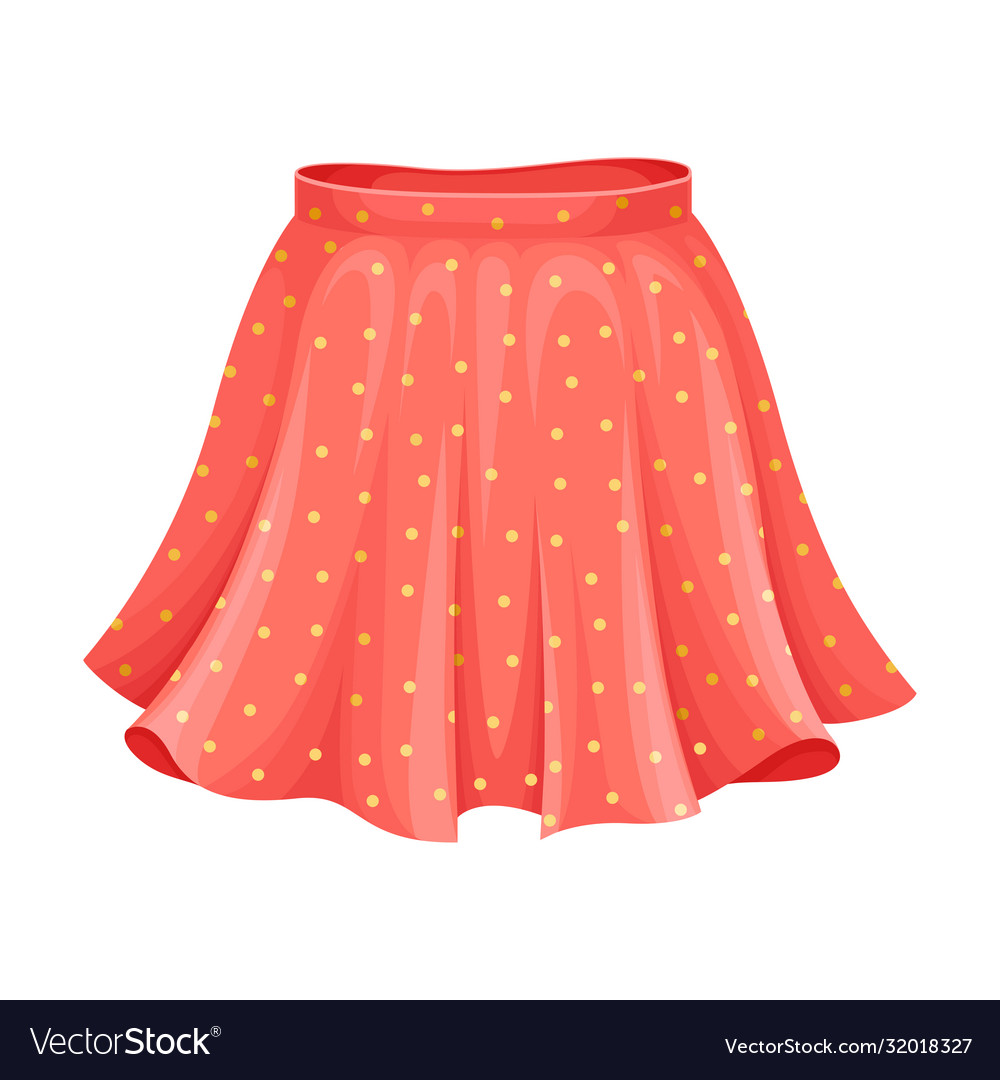 flared skirt short