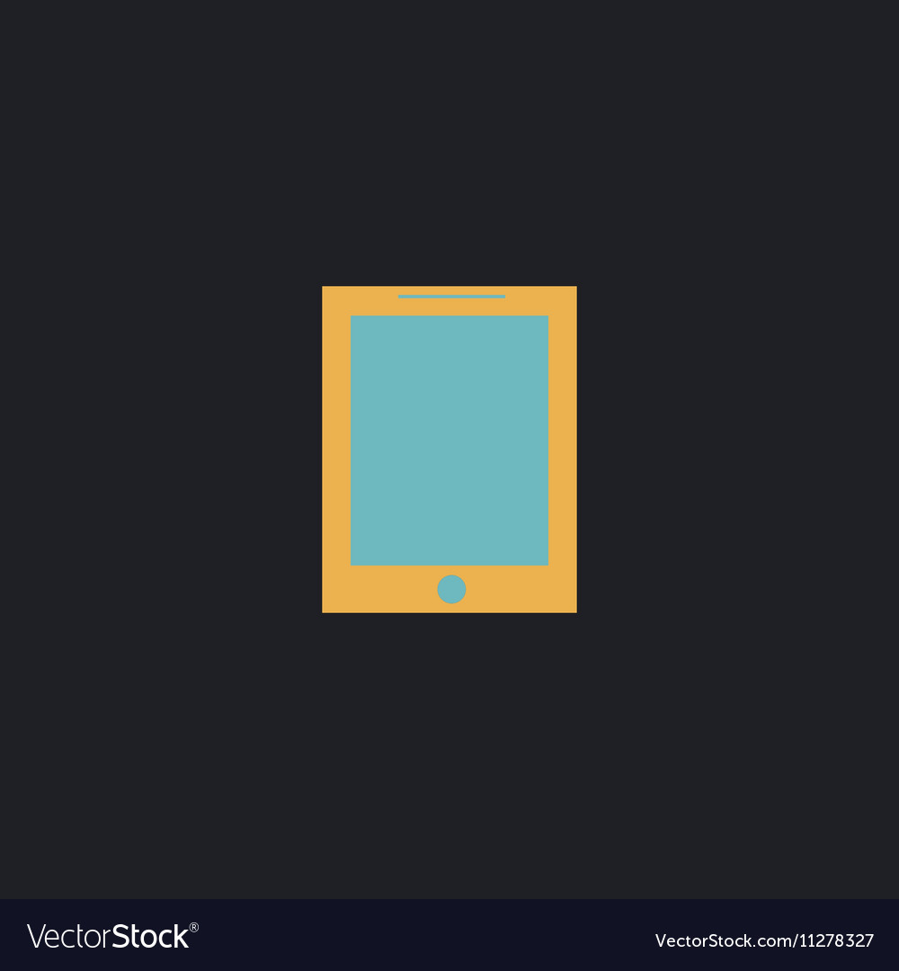 Tablet computer symbol