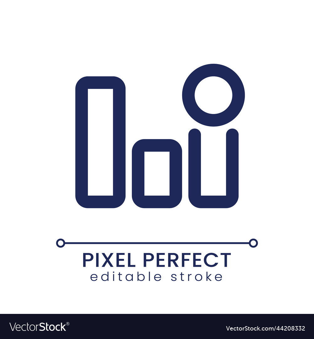 Analytic app notification pixel perfect linear ui