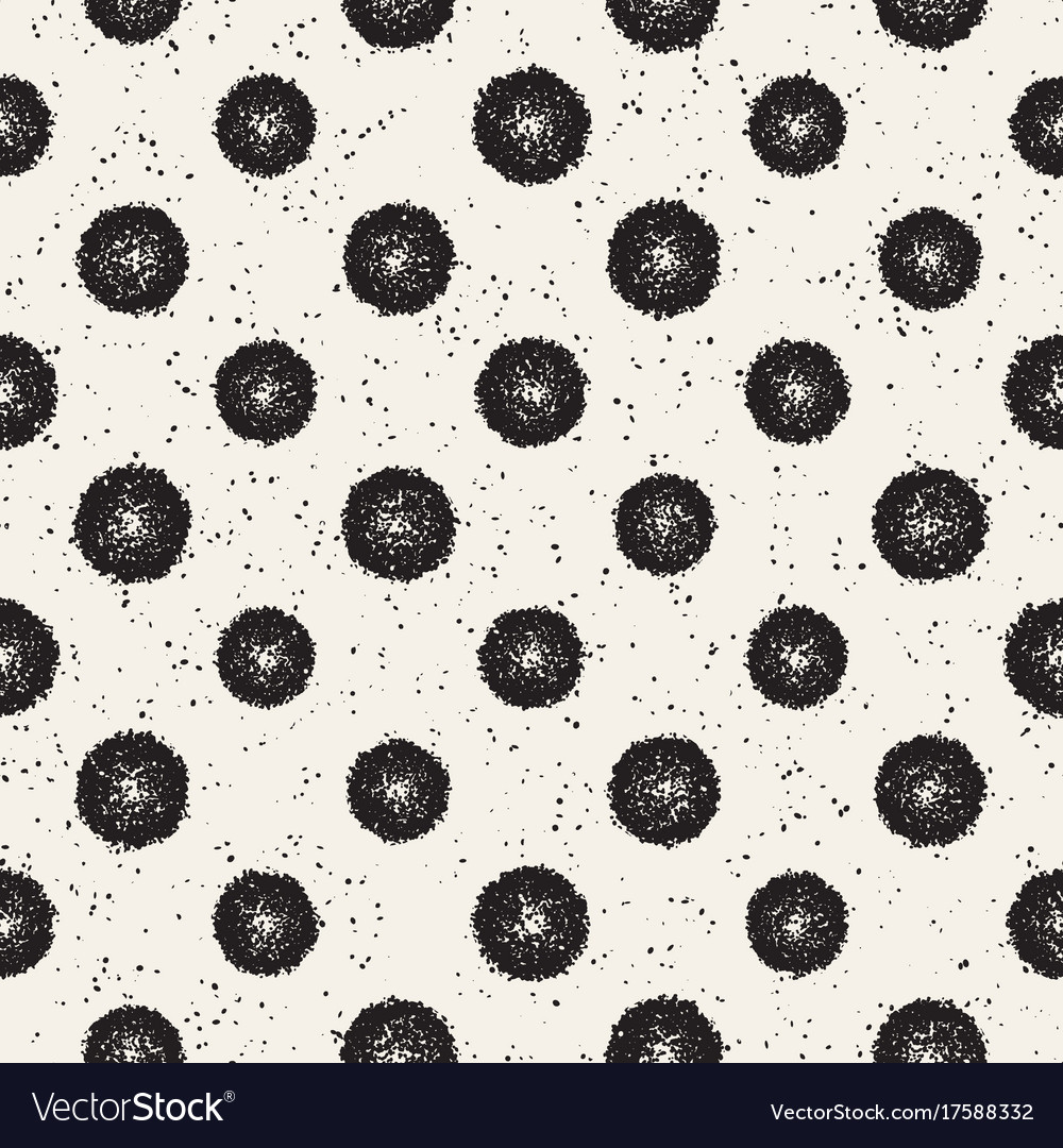 Grungy pattern with scattered circle shapes