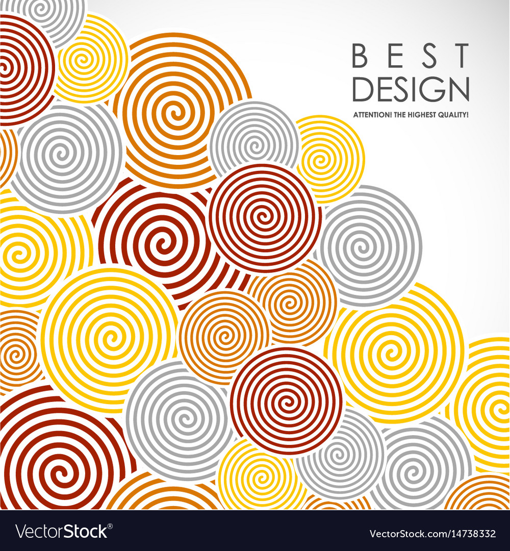 Spiral abstract background