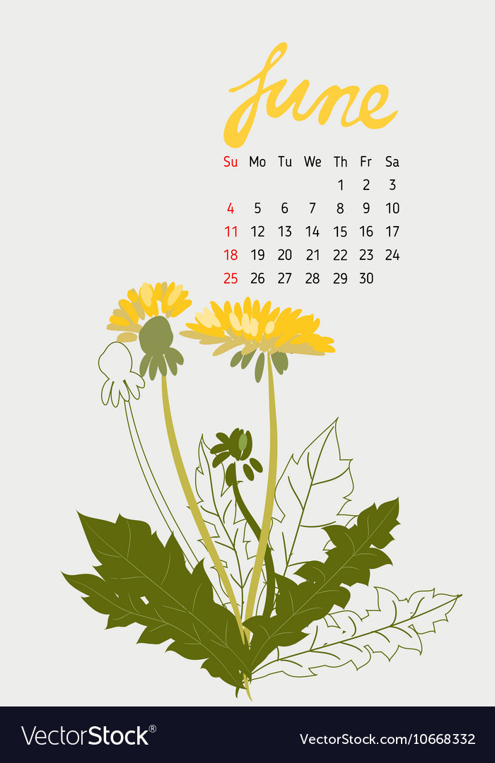Vintage Blumenkalender 2017