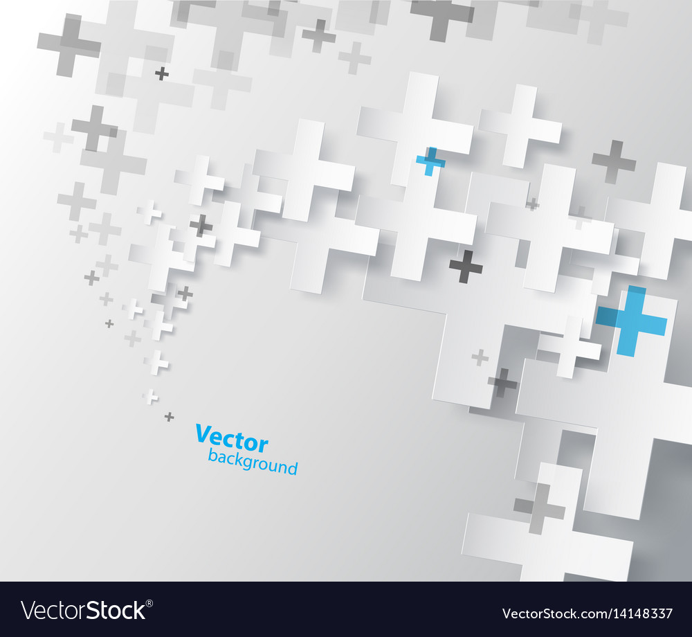 Abstract background created with plus sign