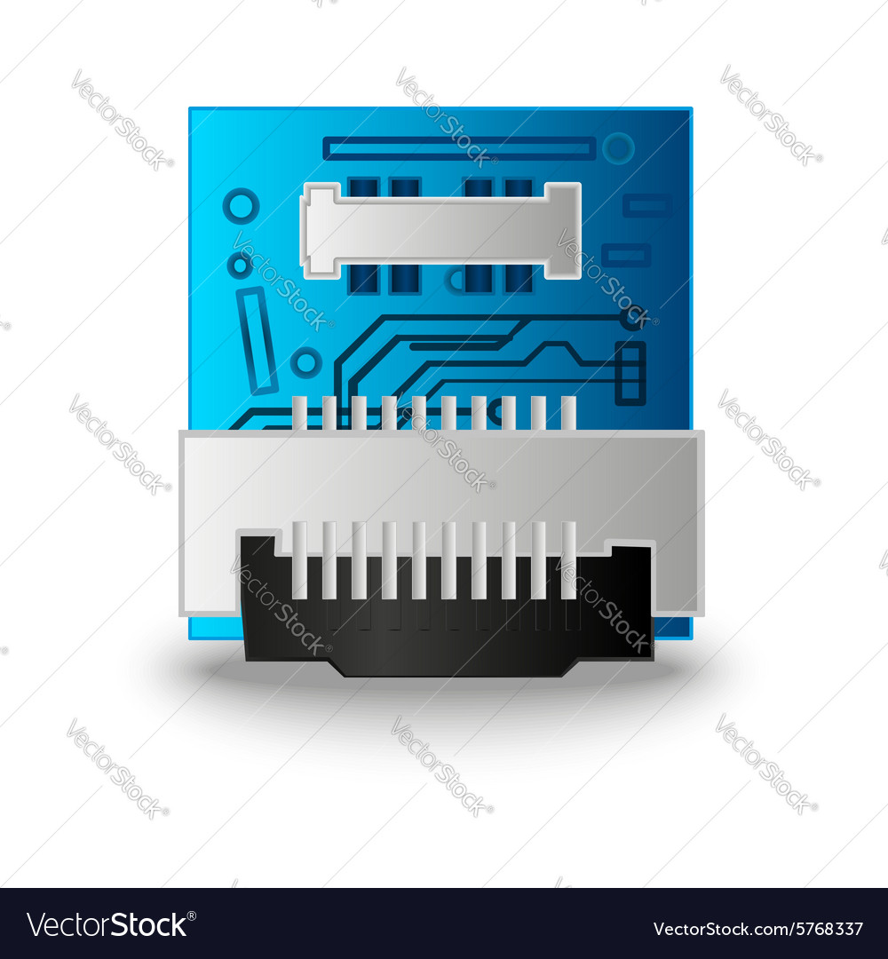 Chip computer processor