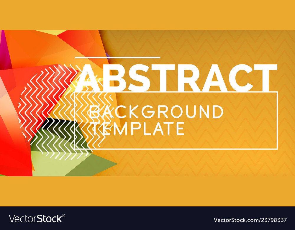 Low poly design 3d triangular shape background vector image Low poly design 3d triangular shape background