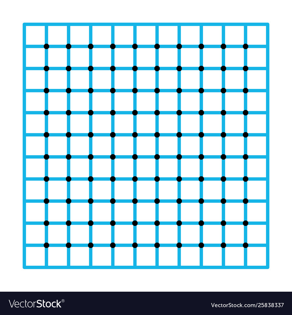 Optical illusion colorful blocks different shape vector image Optical illusion colorful blocks different shape