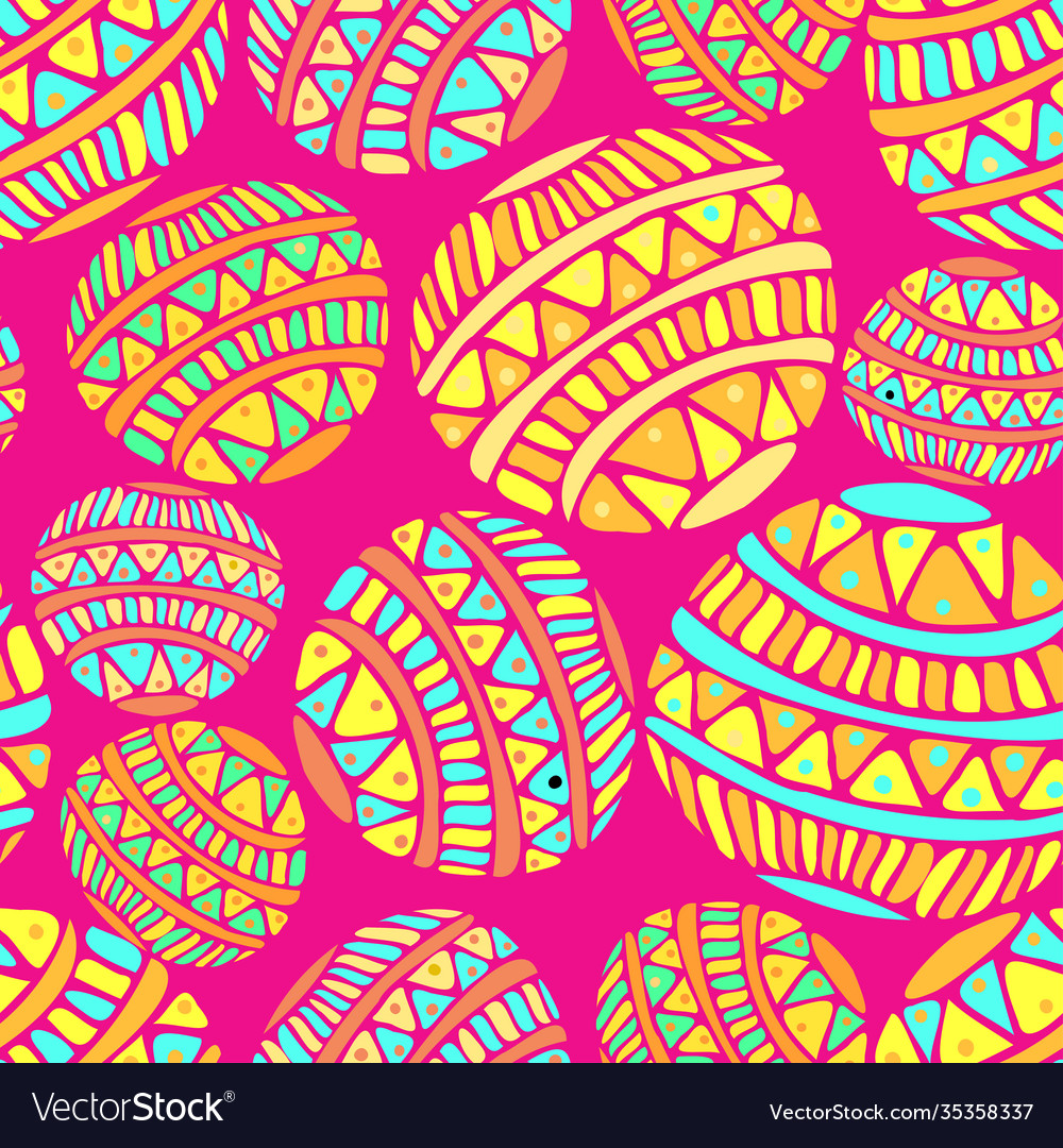 Seamless pattern colorful design